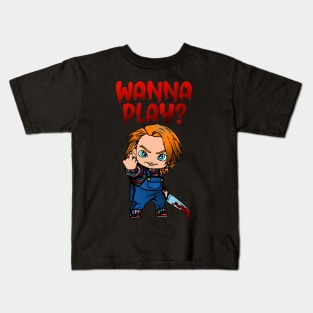 Wanna play Kids T-Shirt